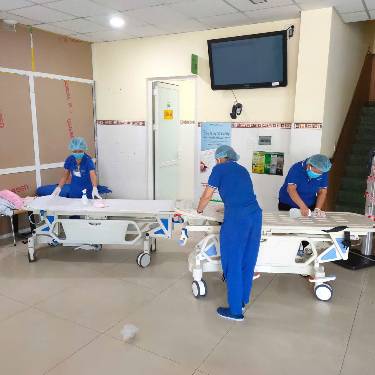 tiêu chuẩn kháng khuẩn bệnh viện